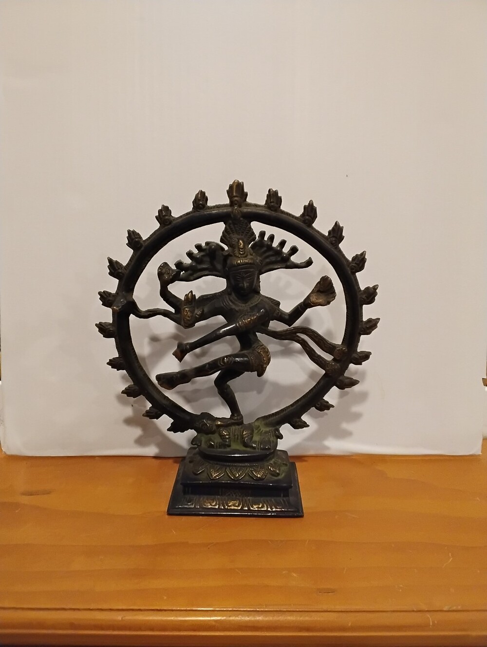 Vintage Shiva Metal Statue Firm Price